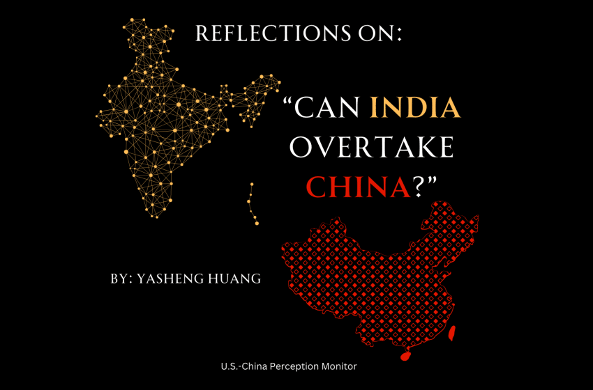  Reflections on “Can India Overtake China?”