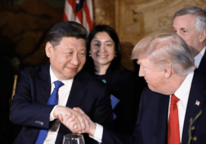 Xi Jinping and Four U.S. Presidents
